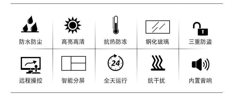 32寸壁掛戶外廣告機(圖2)